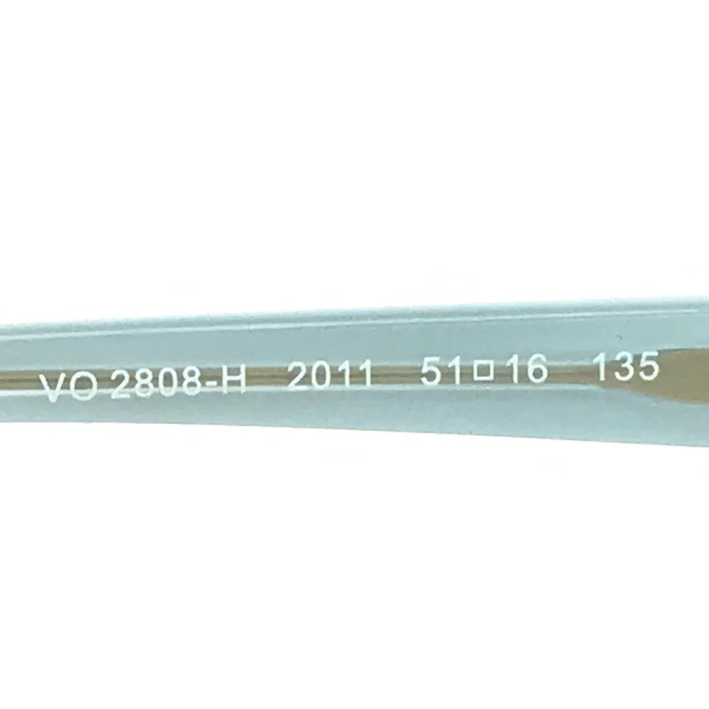 Vogue Eyeglasses Frames VO2808-H 2011 Brown Blue Cat Eye Full Rim 51-16-135
